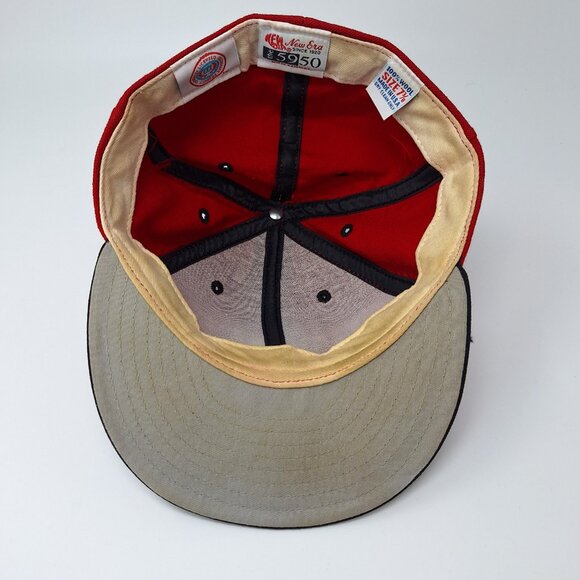 Vintage NC State Wolfpack Hat Cap North Carolina State Made in USA - Picture 8 of 14